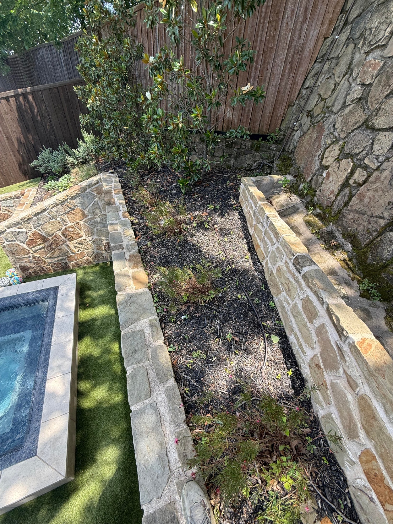 Poolside Planter Reset before